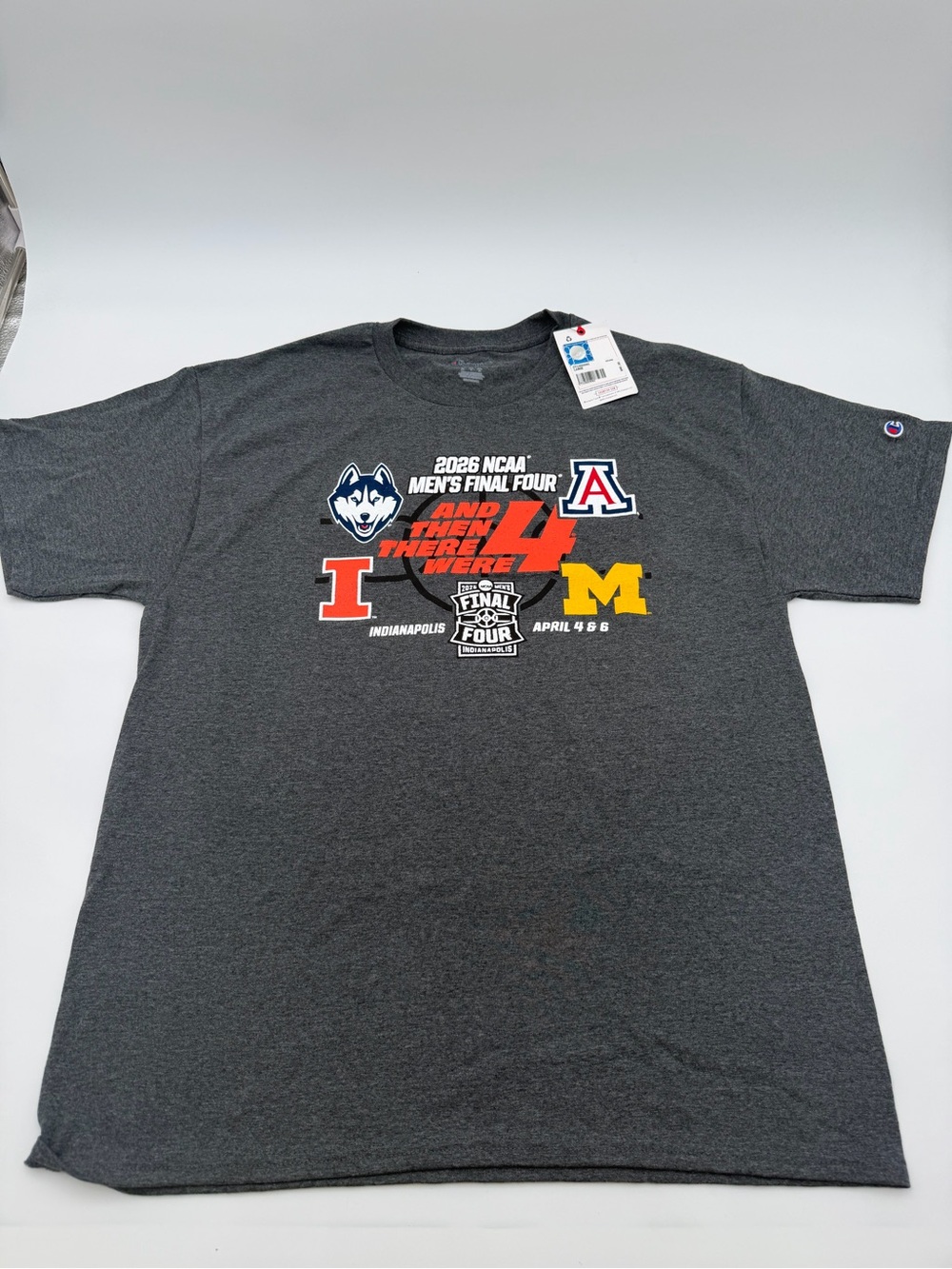 NWT 2026 NCAA Men's Final Four T Shirt Sz L